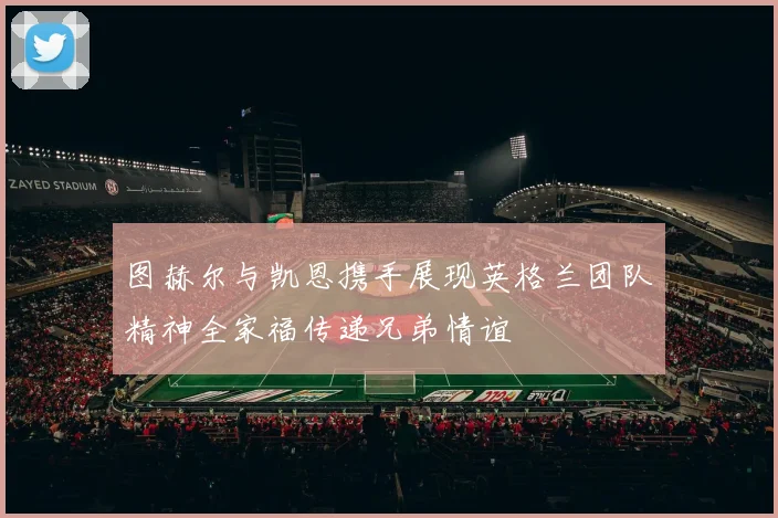 图赫尔与凯恩携手展现英格兰团队精神全家福传递兄弟情谊